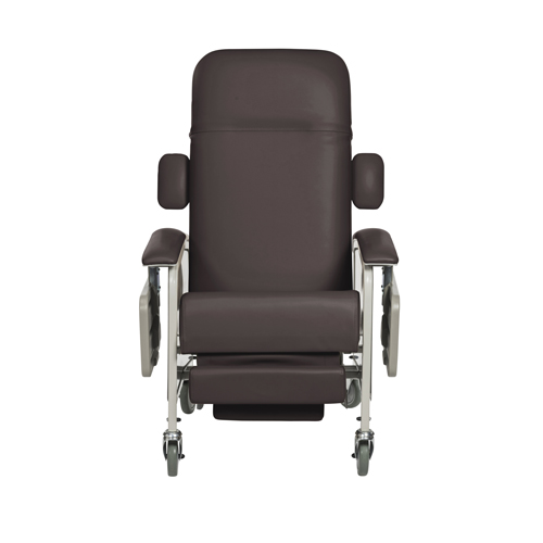 Clinical Care Geri Chair Recliner, Chocolate - Betty Mills