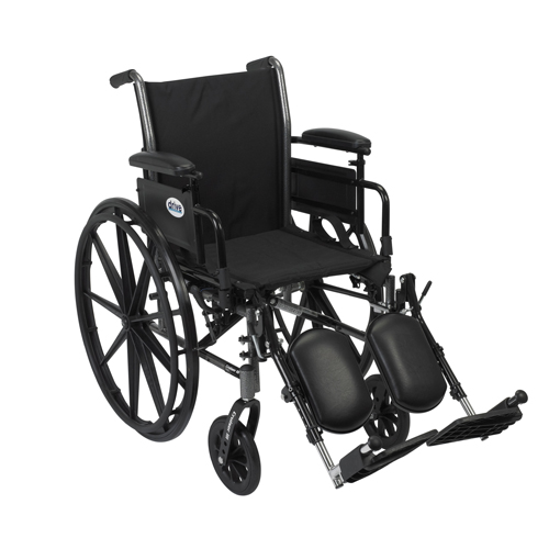 Drive Medical Titanium Gel/Foam Wheelchair Cushion - 18 x 18