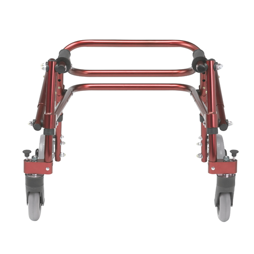 DRVKA1200-2GCR - Drive Medical - Nimbo 2G Lightweight Posterior Walker, Extra Small, Castle Red