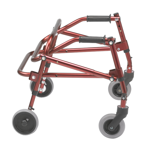 DRVKA1200-2GCR - Drive Medical - Nimbo 2G Lightweight Posterior Walker, Extra Small, Castle Red