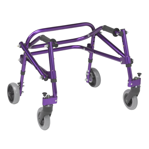 DRVKA1200-2GWP - Drive Medical - Nimbo 2G Lightweight Posterior Walker, Extra Small, Wizard Purple