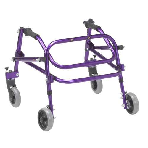 DRVKA1200-2GWP - Drive Medical - Nimbo 2G Lightweight Posterior Walker, Extra Small, Wizard Purple