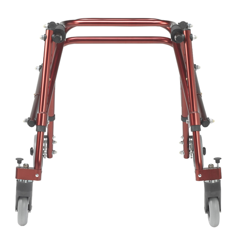 DRVKA2200-2GCR - Drive Medical - Nimbo 2G Lightweight Posterior Walker, Small, Castle Red