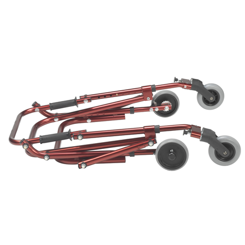 DRVKA2200-2GCR - Drive Medical - Nimbo 2G Lightweight Posterior Walker, Small, Castle Red