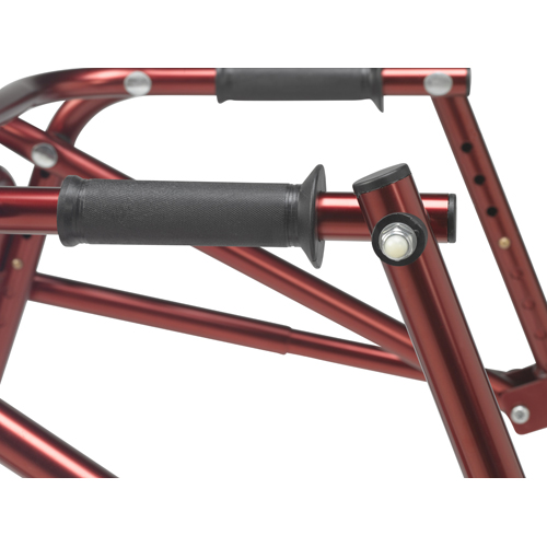 DRVKA2200-2GCR - Drive Medical - Nimbo 2G Lightweight Posterior Walker, Small, Castle Red