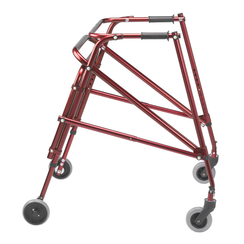 DRVKA4200-2GCR - Drive Medical - Nimbo 2G Lightweight Posterior Walker, Large, Castle Red
