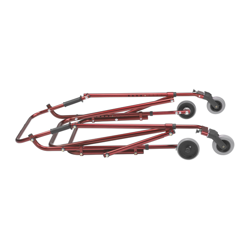 DRVKA4200-2GCR - Drive Medical - Nimbo 2G Lightweight Posterior Walker, Large, Castle Red