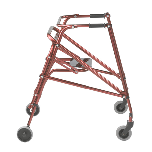 DRVKA4200S-2GCR - Drive Medical - Nimbo 2G Lightweight Posterior Walker with Seat, Large, Castle Red
