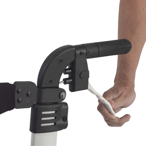 DRVRTL10266WT - Drive Medical - Nitro Euro Style Rollator Rolling Walker, White