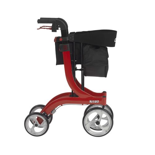 BettyMills: Nitro Euro Style Walker Rollator, Red - Drive Medical ...