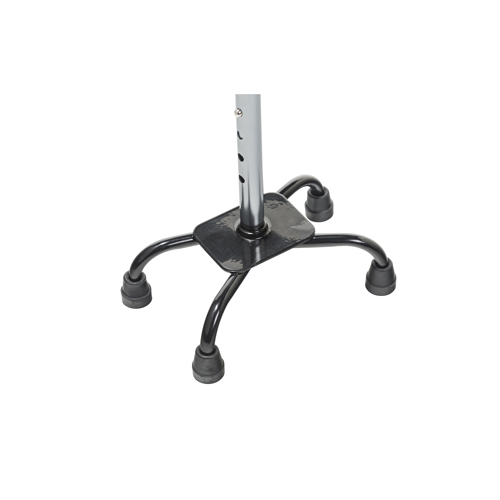 DRVRTL10310FCH - Drive Medical - Folding Quad Cane, Small Base, Charcoal