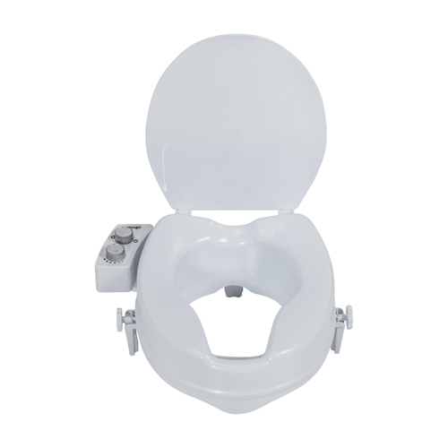 DRVRTL12C005-WH - Drive Medical - PreserveTech Raised Toilet Seat with Bidet, Ambient Water