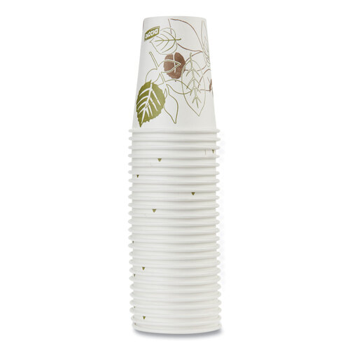 DXE2338WSPK - Dixie - Pathways Paper Hot Cups, 8 oz, 25/Pack