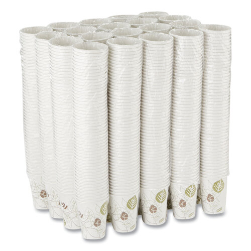 DXE2342PATH - Dixie - Pathways. 12 oz. Paper Hot Cups