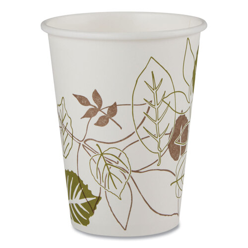 DXE2342WSPK - Dixie - Pathways Paper Hot Cups, 12 oz, 25/Pack