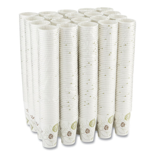 DXE2346PATH - Dixie - Pathways. 16 oz. Paper Hot Cups