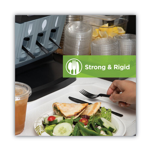 DXEDUSSCF7 - Dixie - SmartStock Tri-Tower Dispensing System Cutlery, Fork, Natural, 40/Pack, 24 Packs/Carton