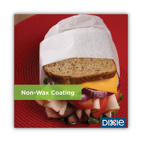 DXEGRC1212 - Dixie - All-Purpose Food Wrap, Dry Wax Paper, 12 x 12, White, 1,000/Carton