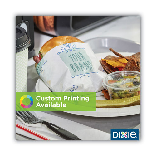 DXEGRC1212 - Dixie - All-Purpose Food Wrap, Dry Wax Paper, 12 x 12, White, 1,000/Carton