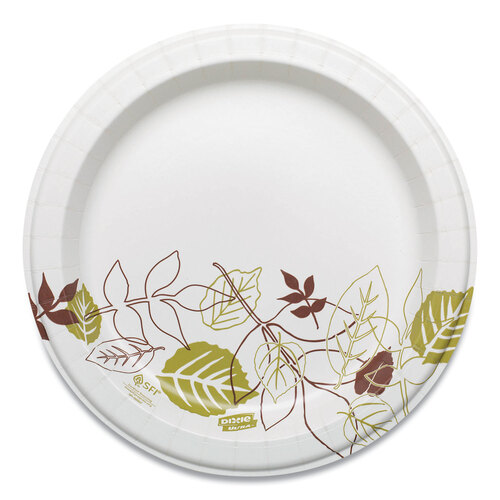 Compatible Dixie Pathway Heavyweight Paper Plates - 125 per pack