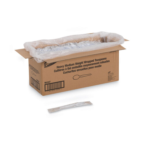 DXETM23C7 - Dixie - Mediumweight Polystyrene Wrapped Cutlery
