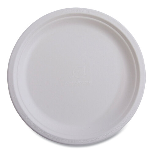 ECOEPP016NFA - Eco-Products - Vanguard Renewable and Compostable Sugarcane Plates, 6&quot; dia, White, 1,000/Carton