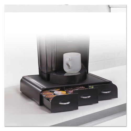 EMSTRY01BLK - Mind Reader - Anchor 36 Capacity Coffee Pod Drawer, 13.46 x 12.87 x 2.72, Black