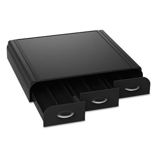 EMSTRY01BLK - Mind Reader - Anchor 36 Capacity Coffee Pod Drawer, 13.46 x 12.87 x 2.72, Black