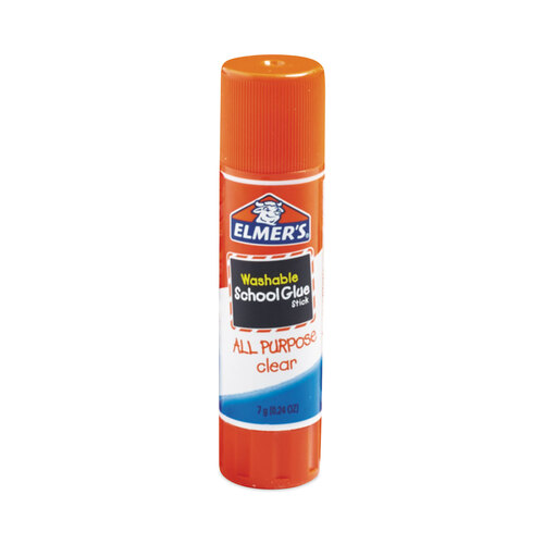 EPIE501, Elmer's® E501 Washable School Glue Sticks, 0.24 oz, Applies and  Dries Clear, 60/Box