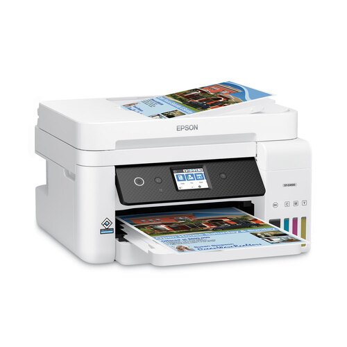 EPSC11CJ60203 - Epson - WorkForce ST-C4100 Supertank Color MFP, Copy/Fax/Print/Scan