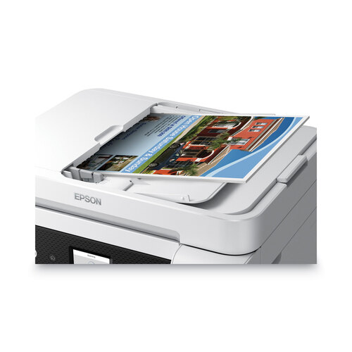 EPSC11CJ60203 - Epson - WorkForce ST-C4100 Supertank Color MFP, Copy/Fax/Print/Scan