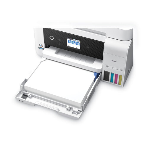 EPSC11CJ60203 - Epson - WorkForce ST-C4100 Supertank Color MFP, Copy/Fax/Print/Scan