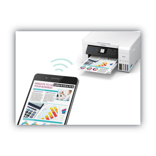 EPSC11CJ63203 - Epson - WorkForce ST-C2100 Supertank Color MFP. Copy/Print/Scan