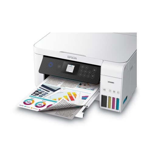 EPSC11CJ63203 - Epson - WorkForce ST-C2100 Supertank Color MFP. Copy/Print/Scan