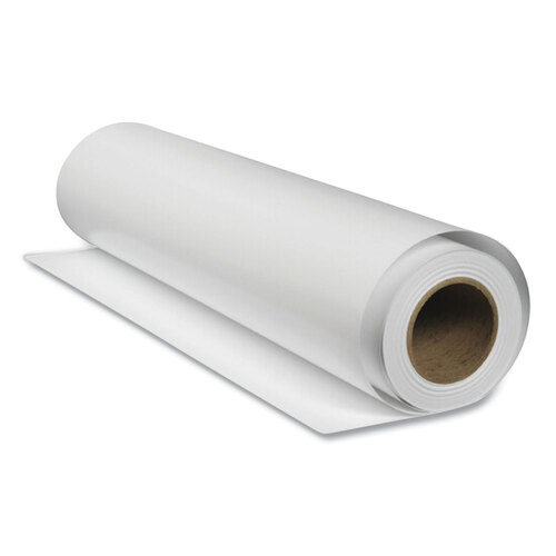 EPSS041617 - Epson - Enhanced Adhesive Synthetic Paper, 2&quot; Core, 24&quot; x 100 ft, Matte White