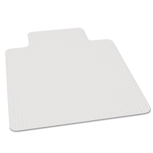 ESR120023 - E.S. Robbins - EverLife Light Use Chair Mat for Flat to Low Pile Carpet, Rectangular with Lip, 36 x 48, Clear