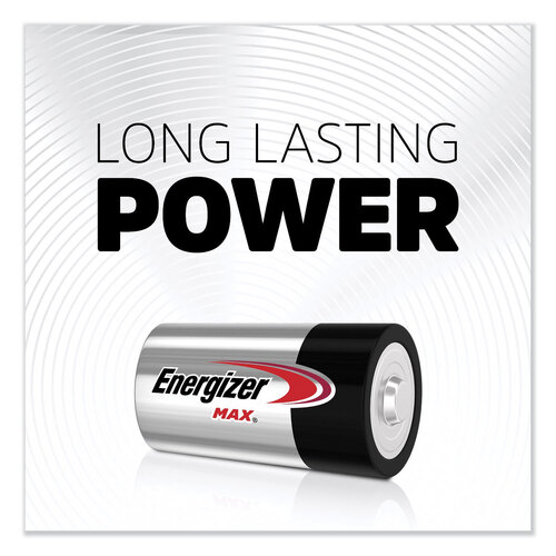 EVEE95FP8 - Energizer - MAX Alkaline D Batteries, 1.5 V, 8/Pack