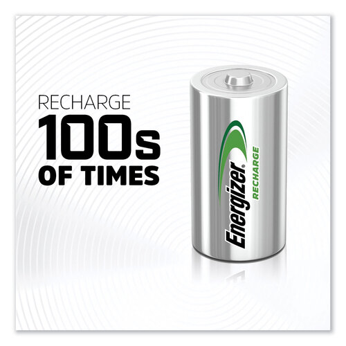 EVENH35BP2 - Energizer - NiMH Rechargeable C Batteries, 1.2 V, 2/Pack