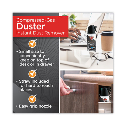 FALDPSJC - Dust-Off - Disposable Compressed Air Duster, 3.5 oz Can