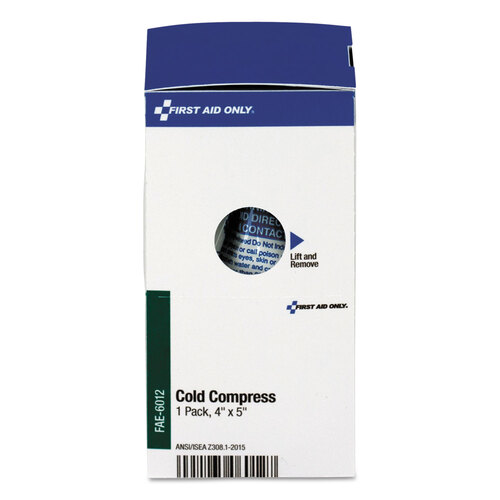 FAOFAE6012 - First Aid Only - SmartCompliance Instant Cold Compress, 5 x 4