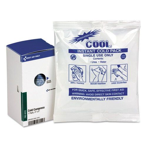 FAOFAE6012 - First Aid Only - SmartCompliance Instant Cold Compress, 5 x 4