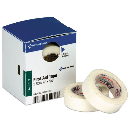 FAOFAE6103 - First Aid Only - Refill for SmartCompliance General Business Cabinet, First Aid Tape, 1/2&quot; x 5 yd, 2 Roll/Box
