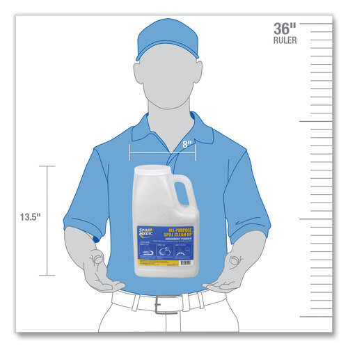 FAOSM202DB - Acme - Sorbent, 4 qt, 3 lb Bottle