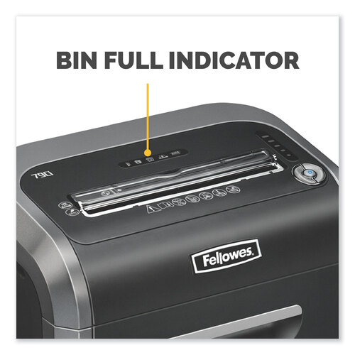 FEL3227901 - Fellowes - Powershred 79Ci 100% Jam Proof Cross-Cut Shredder, 16 Manual Sheet Capacity