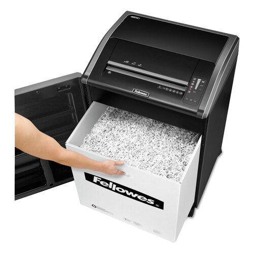 FEL38480 - Fellowes - Powershred 485i 100% Jam Proof Strip-Cut Shredder, 38 Manual Sheet Capacity, TAA Compliant