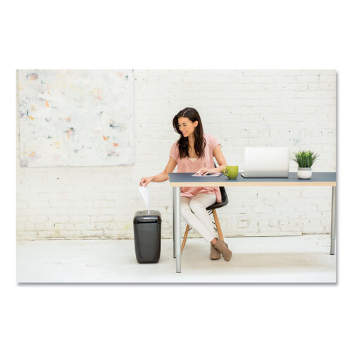 FEL4606001 - Fellowes - Powershred 60Cs Cross-Cut Shredder, 10 Manual Sheet Capacity