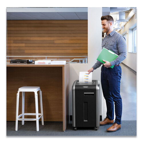 FEL4620001 - Fellowes - Powershred 225Mi 100% Jam Proof Micro-Cut Shredder, 16 Manual Sheet Capacity