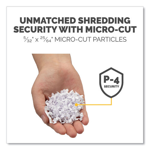 FEL4629001 - Fellowes - AutoMax 100M Auto Feed Micro-Cut Shredder, 100 Auto/10 Manual Sheet Capacity