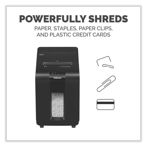 FEL4629001 - Fellowes - AutoMax 100M Auto Feed Micro-Cut Shredder, 100 Auto/10 Manual Sheet Capacity