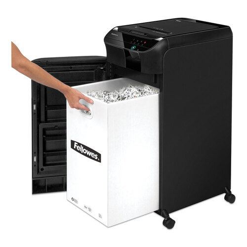 FEL4657301 - Fellowes - AutoMax 600M Auto Feed Micro-Cut Shredder, 600 Auto/14 Manual Sheet Capacity